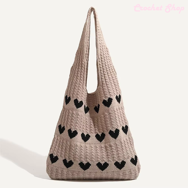 Handbag "hearts"