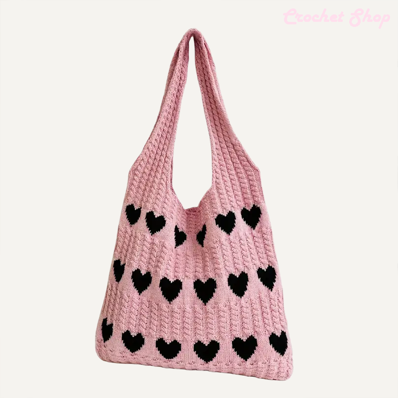 Handbag "hearts"